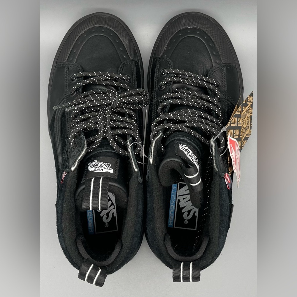 Vans Sk8 Hi Mte 2 Black/Black 3M Primaloft Hydroguard Boots Men’s 8 & 9 NEW - Picture 9 of 12